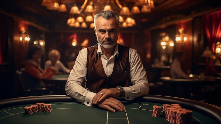 Filipino high roller player browsing premium live baccarat tables on okayplay mobile